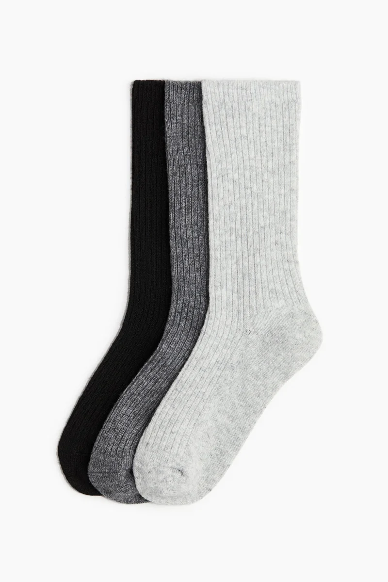 H&M 3-pack socks