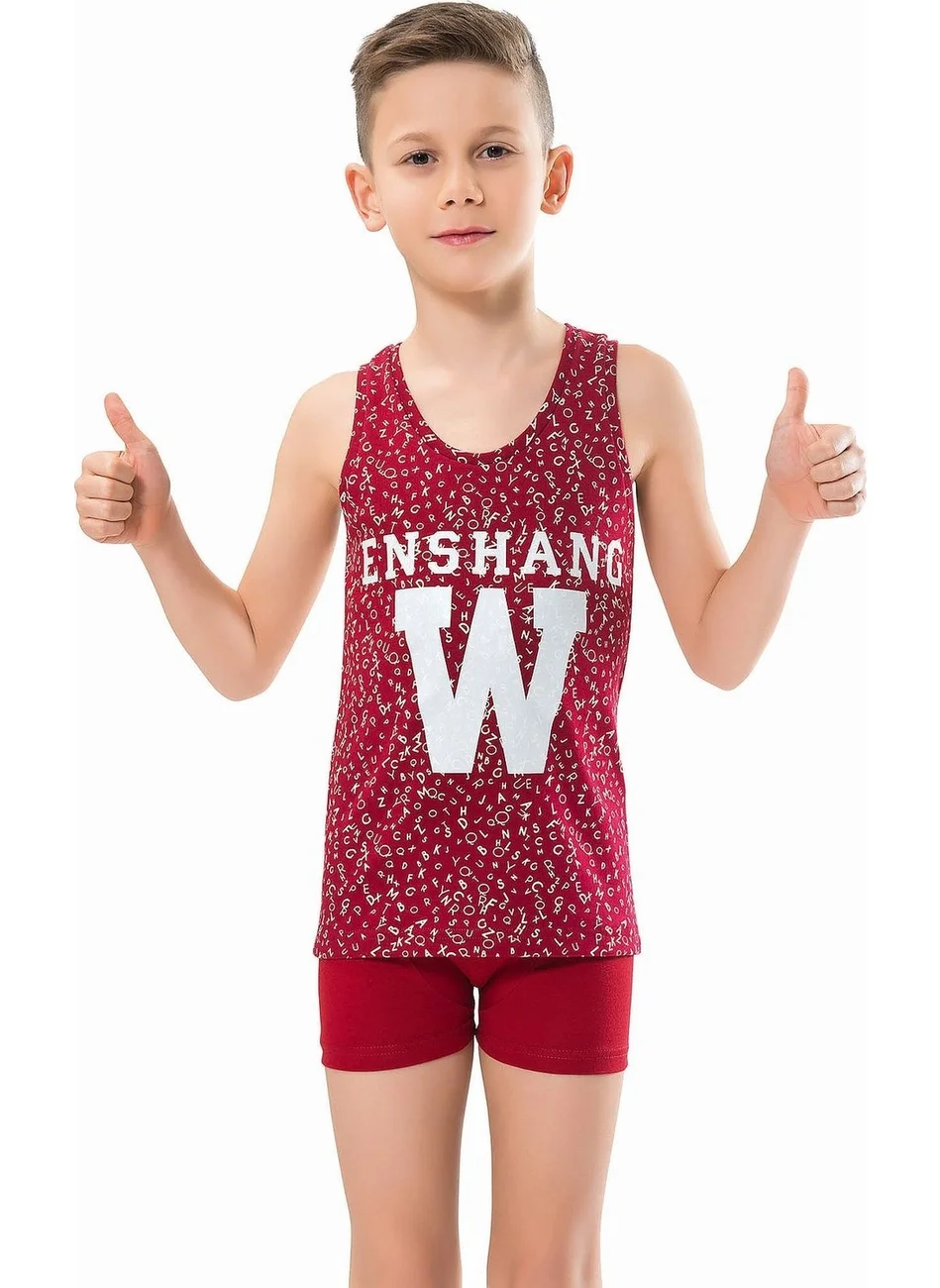 Anıt Lingerie Boy's Cotton Printed Underwear Set