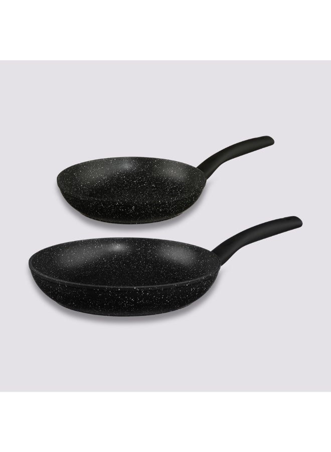Five Simply Smart 2-Piece Caractere Aluminium Frying Pan Black 8 x 27.2 x 43 cm 179795 - Image 1