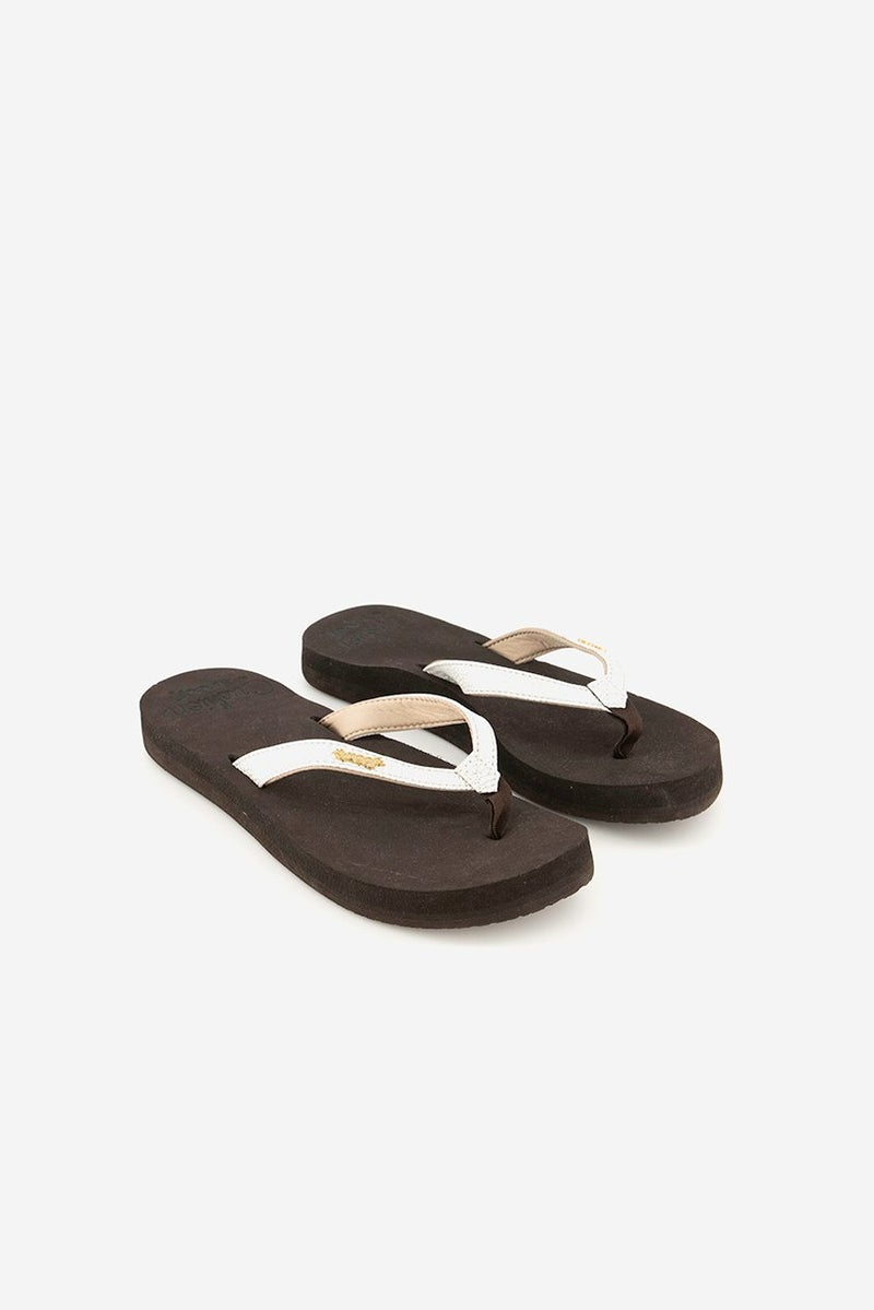 Reef Women Cushion Sassy Flip Flops, Brown - Image 1