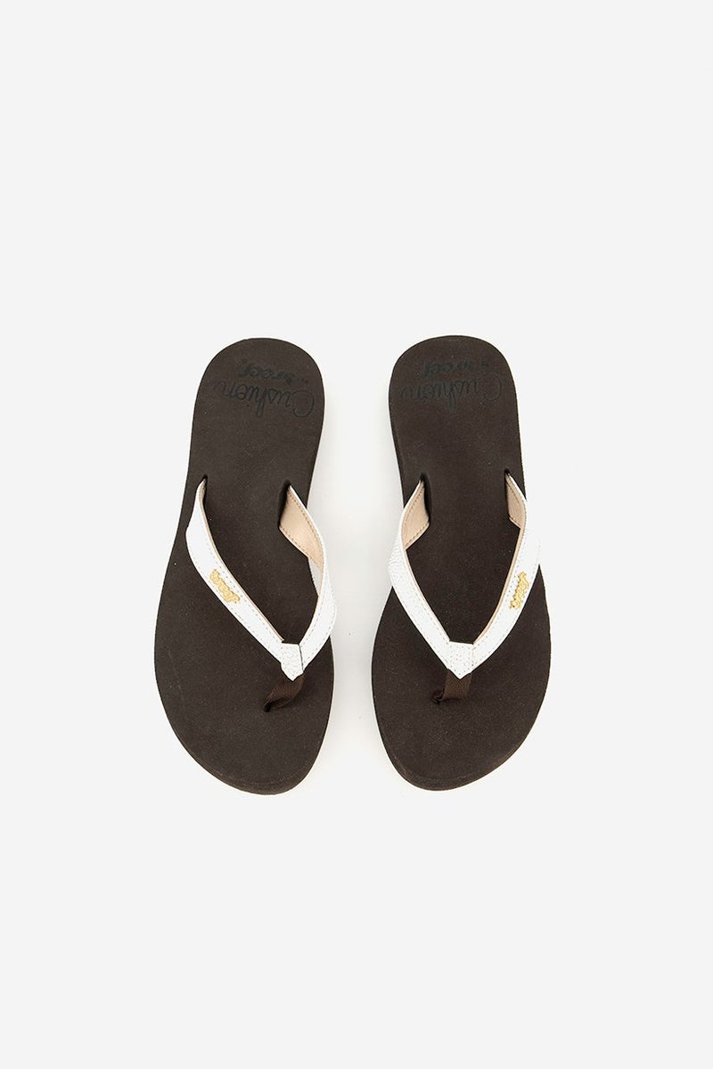 Reef Women Cushion Sassy Flip Flops, Brown - Image 4