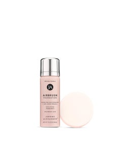 Jerome Alexander MagicMinerals AirBrush Foundation by Jerome Alexander, Mini Travel Size 1FL Oz, Easy Application Spray Makeup with Anti-aging Ingredients for Smooth Radiant Skin - Light Medium 