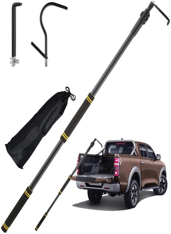 UEGHNS Bed Buddy Truck Tool, Truck Cargo Grabber telescoping 34-74" Pickup Truck Bed Retriever Tool Conveniently Store The CAR Truck RV Tools Avoid Climbing Truck Bed Efficient Cargo Retriever - Image 1