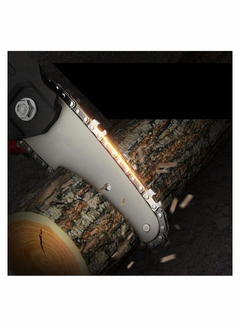 SYOSI 4 Pack Mini Chainsaw Chain Inch Replacement Cordless Electric Portable 24V Pruning Shears for Commercial Professional and Home Use - Image 3