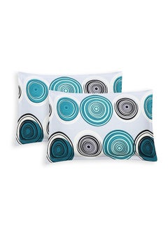 Status Contract Spring Summer Collection-Cotton Rich Double Bedsheet with 2 Pillow Covers for Bed Room, Home, Hotel-120 GSM, 210 X 215 Cm  - Image 3