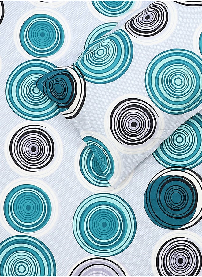 Status Contract Spring Summer Collection-Cotton Rich Double Bedsheet with 2 Pillow Covers for Bed Room, Home, Hotel-120 GSM, 210 X 215 Cm  - Image 5
