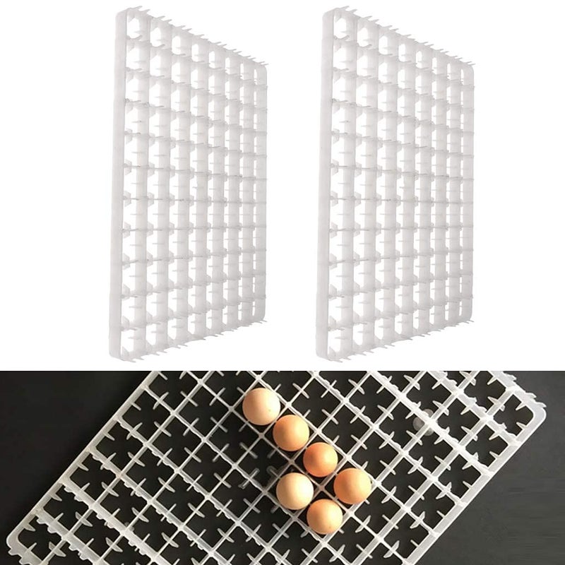 TMW صينية بيض سعة 88 قطعة لفقاسة البيض (بيضاء) (88x2 قطعة=176 سعة) - Image 5