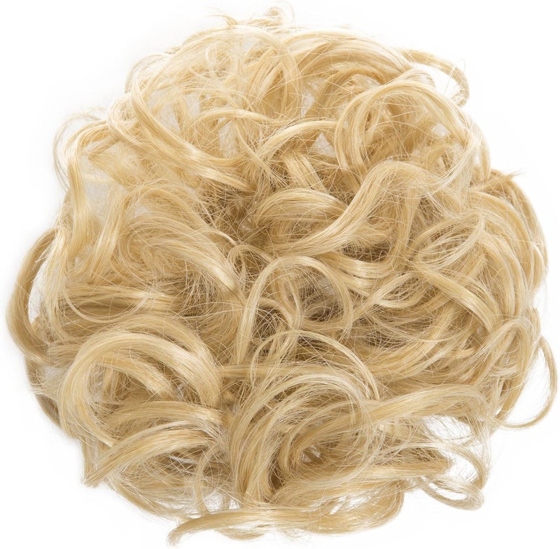 New Scrunchy Bun Up Do Hair Piece Hair Ponytail Extensions P4 Curly Scrunchies611KB88