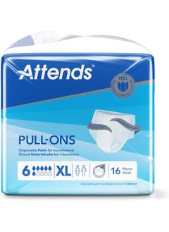 Attends PULL- ONS Disposable Pants 6 XL, 16 Pieces  - Image 3