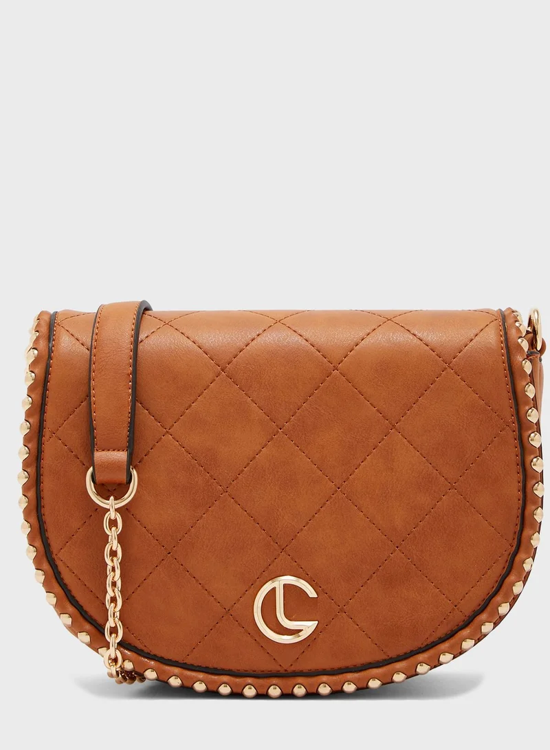 Le Confort Solid Design Sling Crossbody