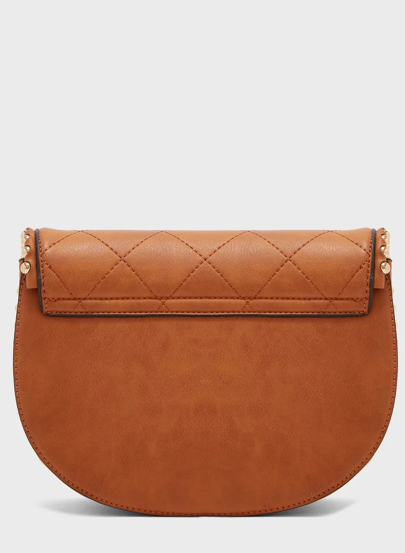 Le Confort Solid Design Sling Crossbody