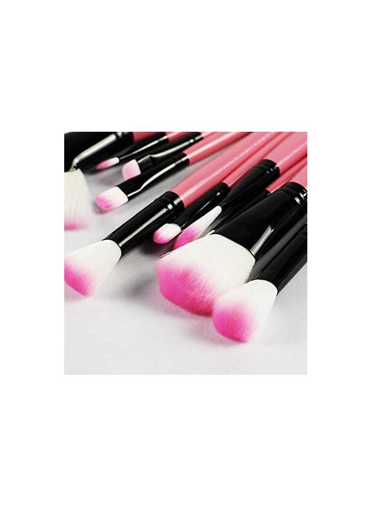 ORiTi Makeup Brush Set 24pcs Wood Handle Essential Makeup Kit - Image 5