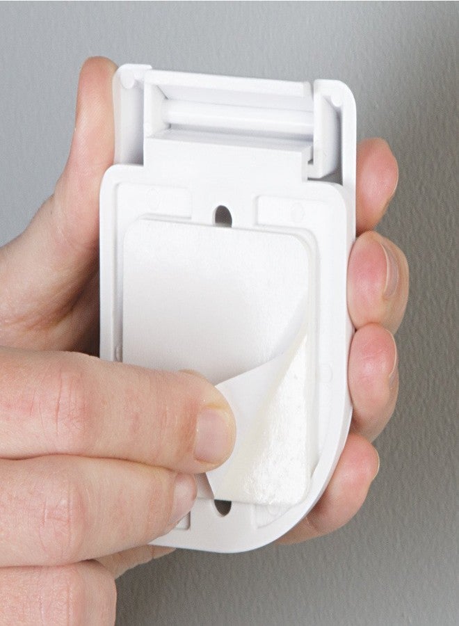 InterDesign Broom/Mop Holder, White, Set of 2 - Image 5