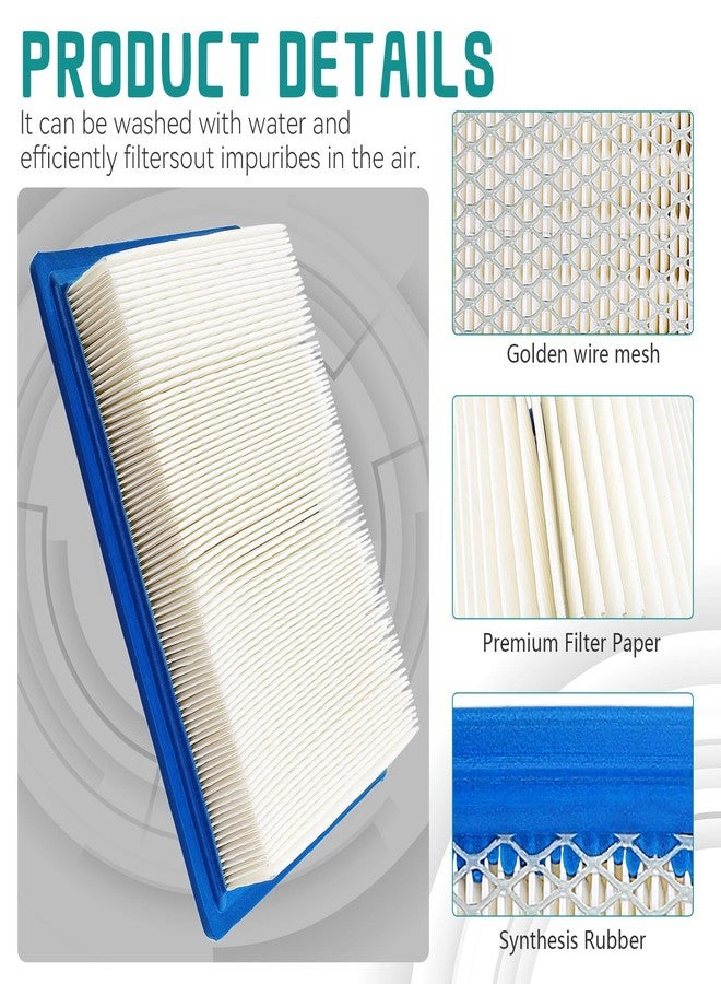 SOLLON 7081706 Air Filter Cleaner Replacement for 2012-2018 Polaris Ranger XP 900 RZR 570 900 1000 XP Crew Diesel - Image 3
