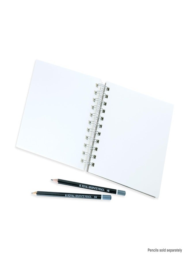 Bee Paper Company Bee Paper - 6"x 6" Super Deluxe Mixed Media Sketching Pad, 60 Sheets - Image 5