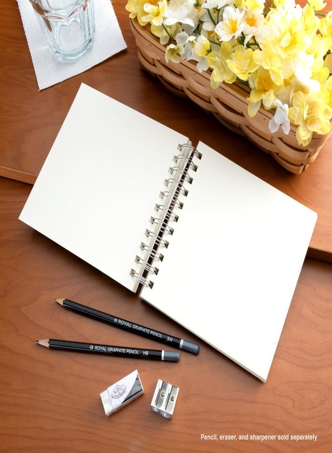 Bee Paper Company Bee Paper - 6"x 6" Super Deluxe Mixed Media Sketching Pad, 60 Sheets - Image 4