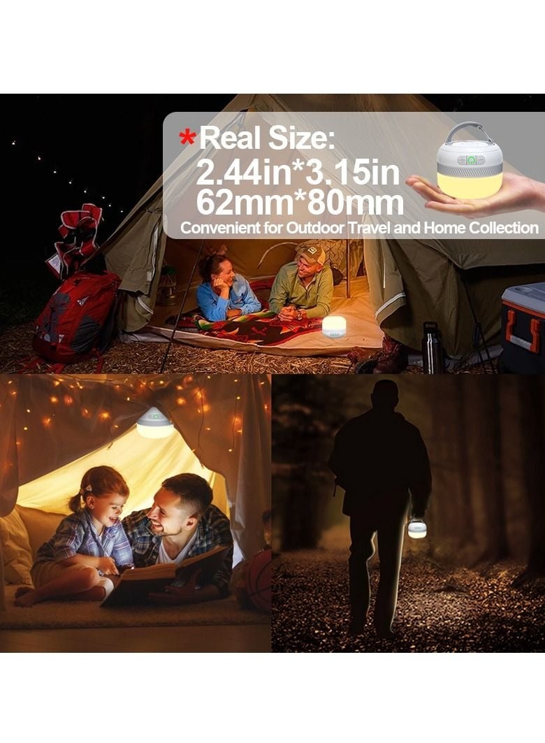 Outdoor LED Camping Flashlight, 230 Hours Rechargeable Camping Lantern with Magnet, Portable Emergency Light - Image 5