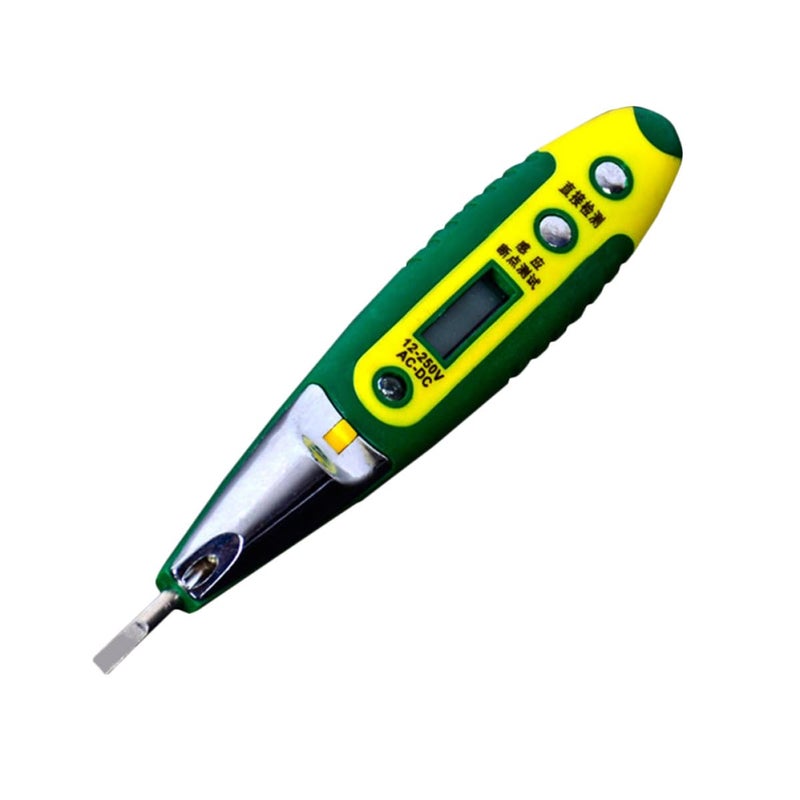 Kichvoe Multifunctional LED Induction Pen Voltage Tester with Digital Display Non-Contact Current Detector Electrical Test Pencil for Home and Professional Use - Image 1