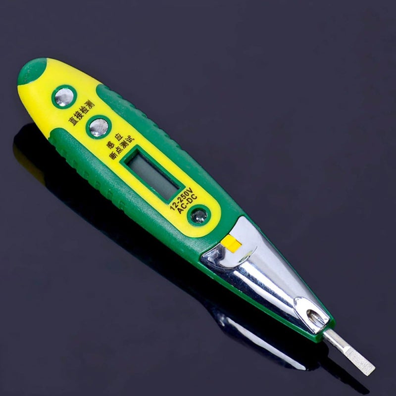Kichvoe Multifunctional LED Induction Pen Voltage Tester with Digital Display Non-Contact Current Detector Electrical Test Pencil for Home and Professional Use - Image 4