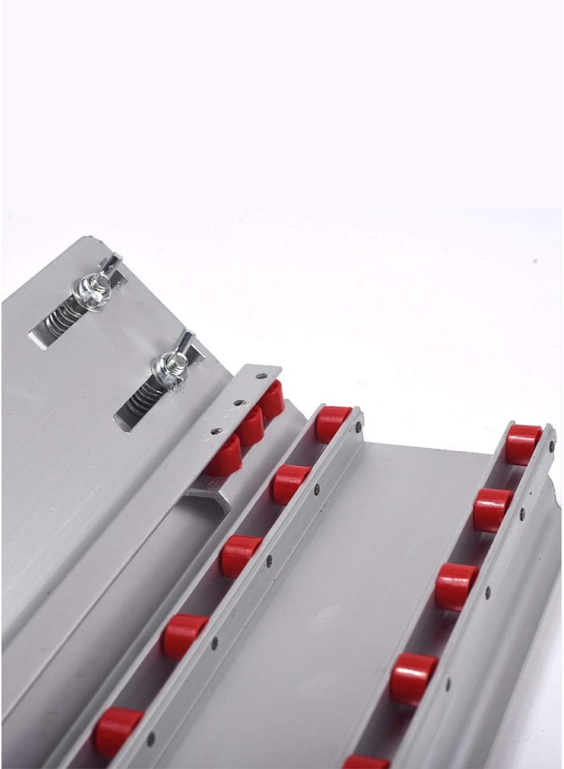 Aluminum Router Sled Jig for Woodworking – Precision Planing and Flattening Tool with Adjustable Rails - Image 3