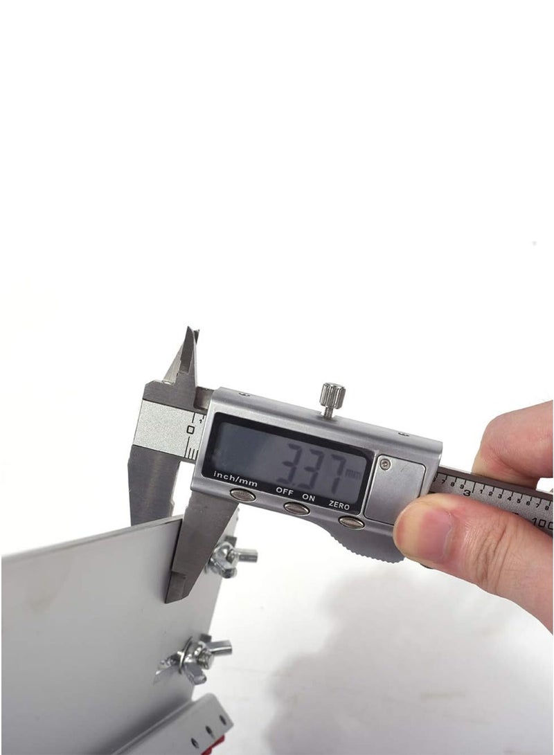 Aluminum Router Sled Jig for Woodworking – Precision Planing and Flattening Tool with Adjustable Rails - Image 4