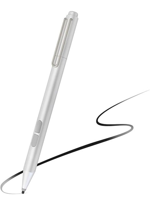 Pen For Microsoft Surface Palm Rejection 1024 Levels Pressure Flex And Soft Hb Nib Compatible With Surface Pro Book Laptop Go Including 2 Spare Nibs For Creators Businessers And Students