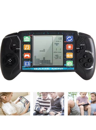 Big Screen Tetris Game Console, Handheld Game Console, Portable Retro Game Player, Puzzle Game Adjustable Difficulty and Speed, Easy to Carry Best Gifts, Black, 2 Modes, 49 Games in Total - pzsku/Z452C76BF1DD65B8CFD38Z/45/_/1741105922/16e078b2-043e-4a28-acd6-3dfd78833bbc