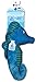 Spunky Pup Clean Earth Plush Seahorse Made from 100 Recycled Water Bottles Large - Image 3