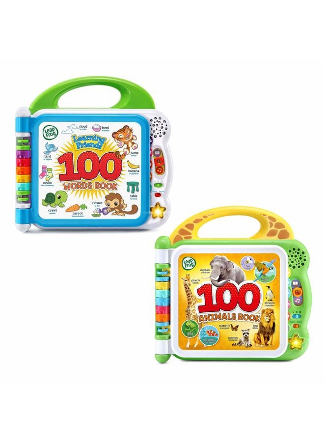 LeapFrog 100 Words and 100 Animals Book Set (Frustration Free Packaging) - Image 1