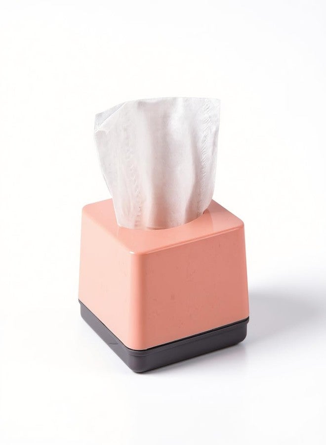 SNAPPSY Tissue Box | Scandinavian Color Thickeneded Small | PP Material with Modern Simplicity | Customizable with Logo Printing | Hotel Napkin Box for Living Room, Guest Rooms and Home - Image 2