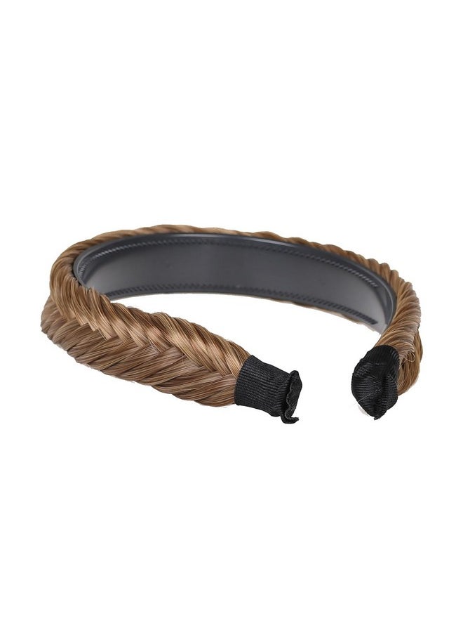 Wide Fishtail Braid Headband With Teeth Braided Headband Wide Plaited Braids Accessories Classic Chunky Fishtail Braided Hair Band Synthetic Hairpiece Girls And Women Beauty Accessory - pzsku/Z452C8F6670EAFDCC5BB1Z/45/_/1718646276/3902c347-fe42-41e9-8f61-ba160fe037ca