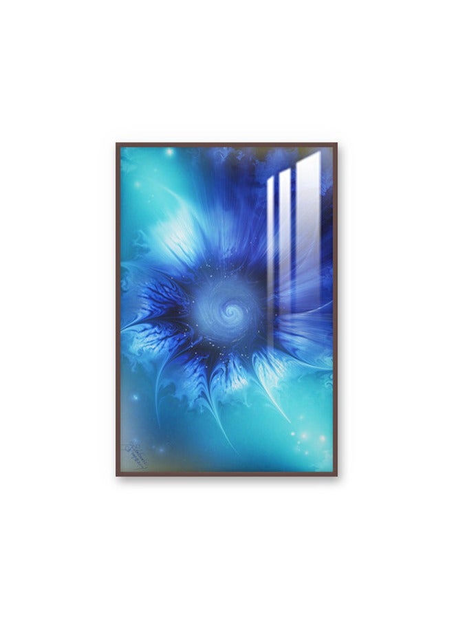 Marktna Decorative Wall Art Painting 120X80Cm With An Islamic Design Gold Frame And A Transparent Acrylic Layer 0.5Kg - Image 2