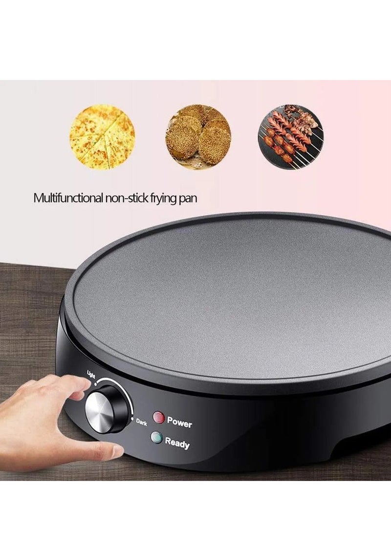 Electric crepe and pancake maker, 1200W, Black non-stick baking tray, perfect quick and delicious preparation, Model KR-5377 - pzsku/Z452C9AE3D14B9A303B13Z/45/_/1736270283/8c533b49-c9c1-4496-8e43-ebba72dd0c71