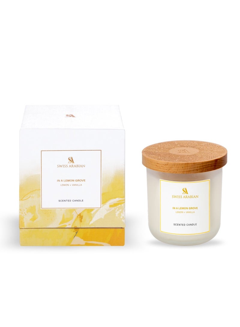 SWISS ARABIAN شمعة في بستان الليمون 225 جرام - Image 2
