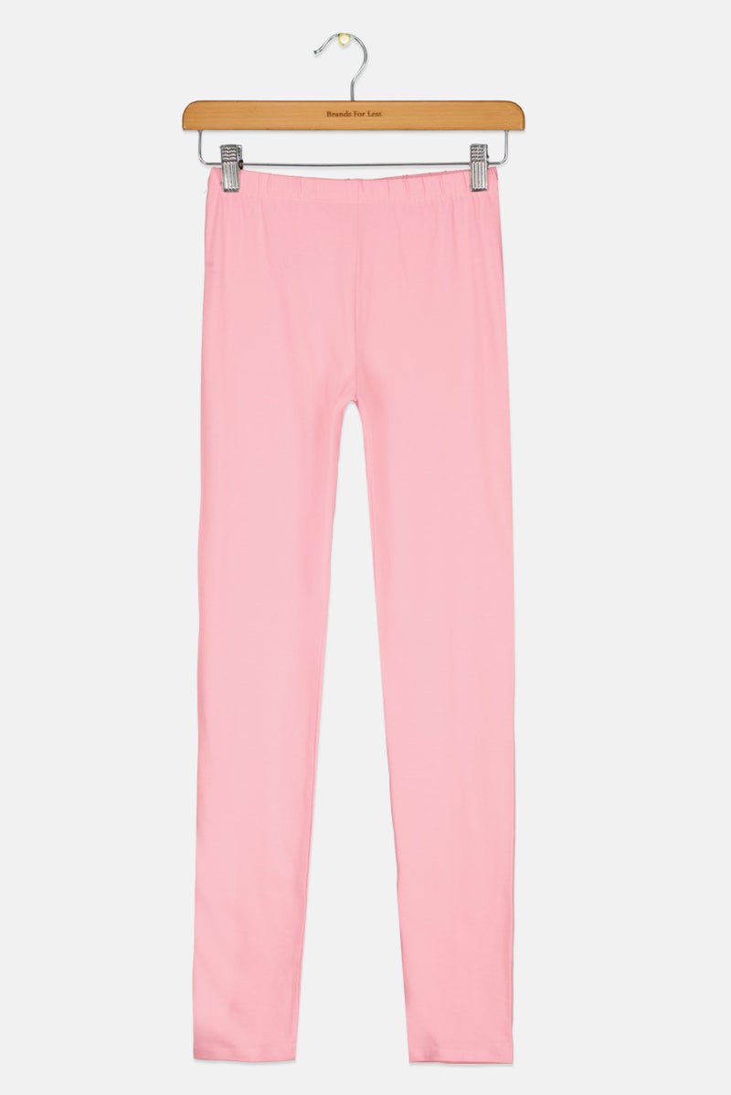 GAP Kids Girl Solid Pull On Pants, Pink  - Image 2