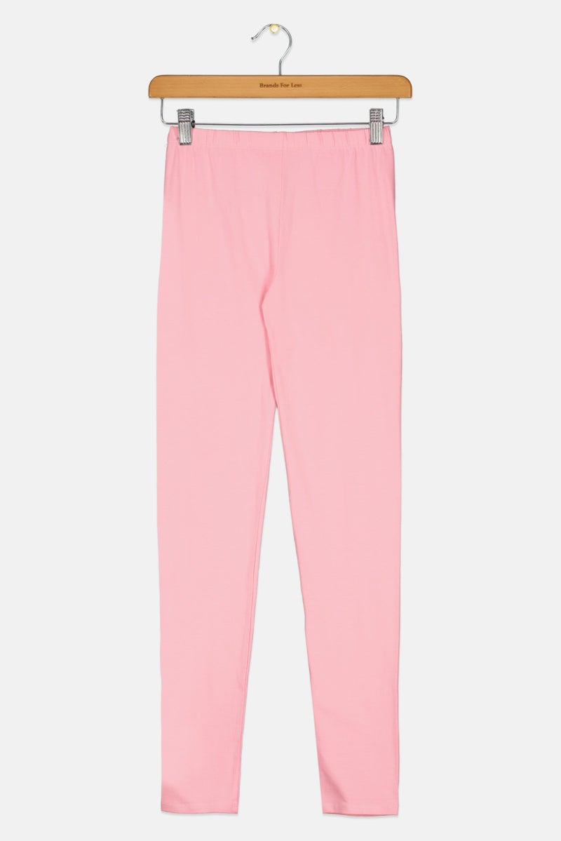 GAP Kids Girl Solid Pull On Pants, Pink  - Image 1