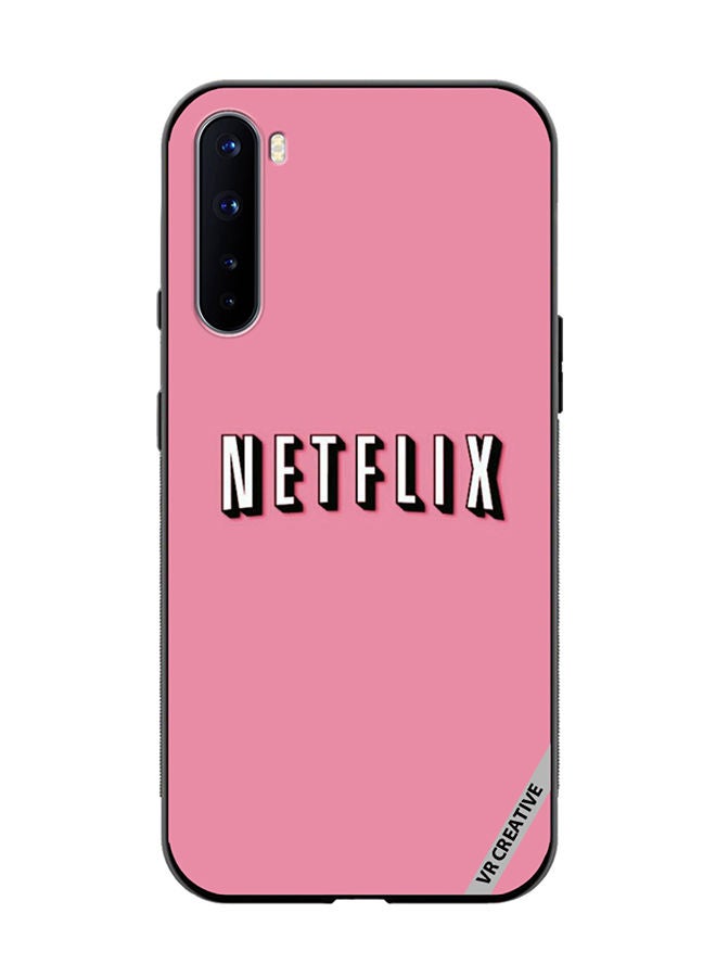 VR CREATIVE Protective Case Cover For OnePlus Nord Netflix Design Multicolour - Image 1