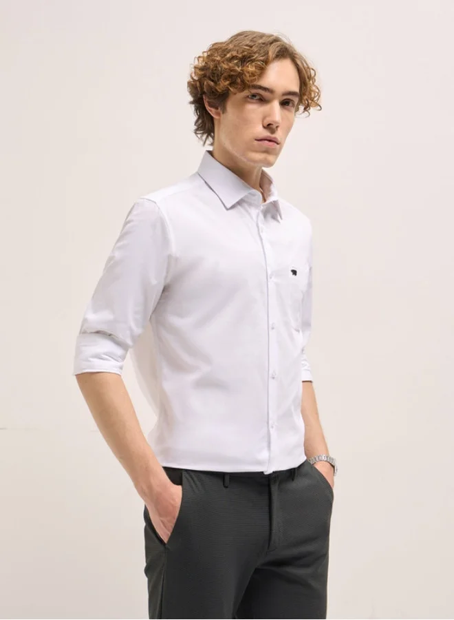 THE BEAR HOUSE Men's Shirt for Casual and Formal Wear | Classic Button-Down Style for Office, Daily Use, Travel, Events & All-Season Outfits | Versatile & Stylish Wardrobe Essential for Every Occasion