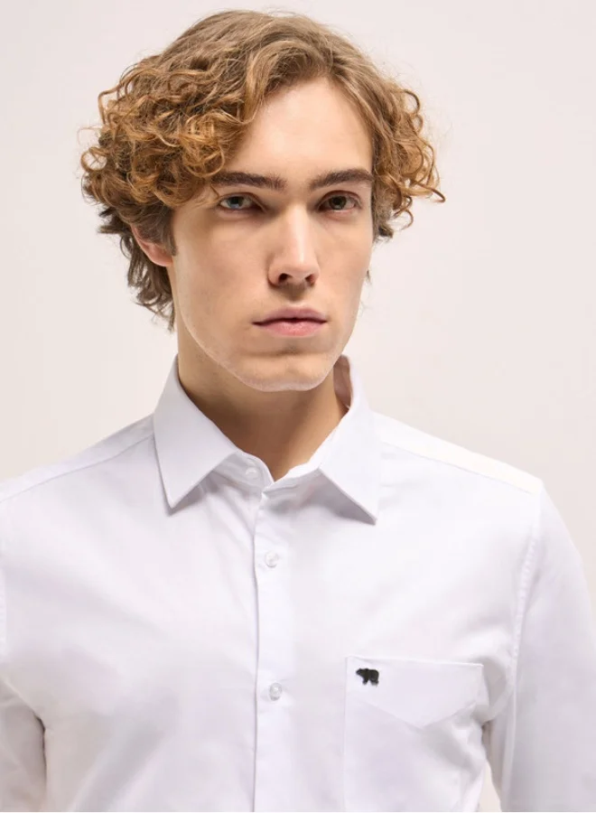 THE BEAR HOUSE Men's Shirt for Casual and Formal Wear | Classic Button-Down Style for Office, Daily Use, Travel, Events & All-Season Outfits | Versatile & Stylish Wardrobe Essential for Every Occasion