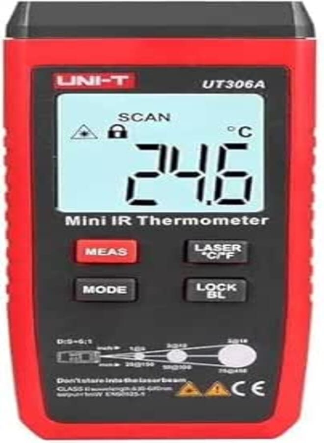 UT306A Mini IR Thermometer.