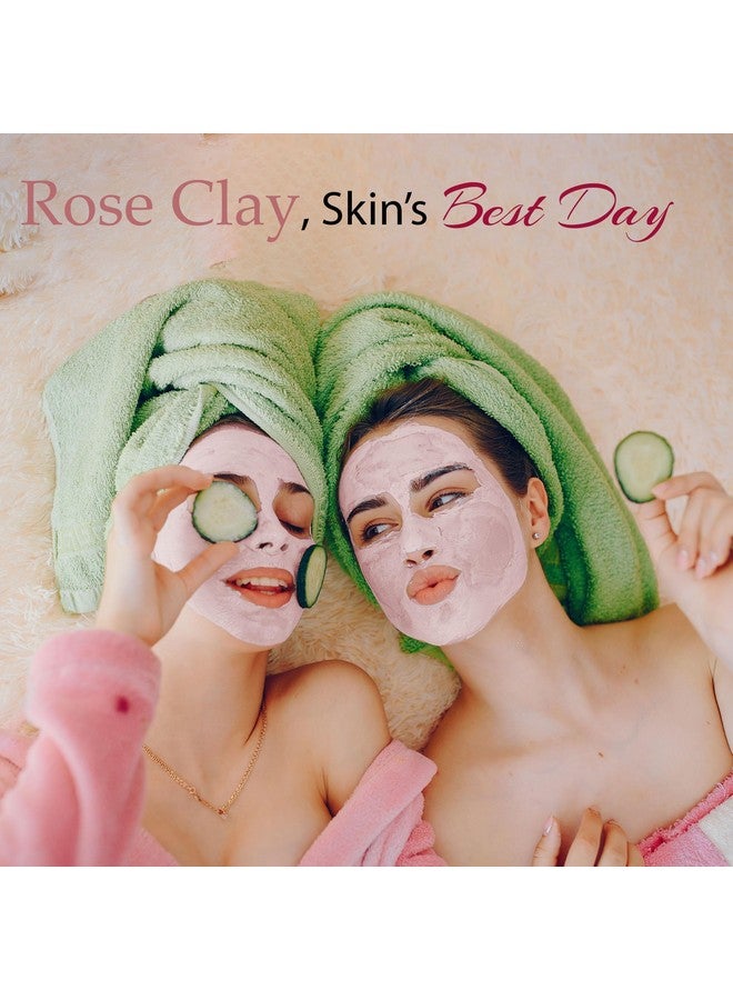 minature Rose Kaolin Pink Clay Powder (Rose Clay) For Glowing & Healthy Skin | Pure & Natural Face Mask Powder For All Skin Types & Unisex Use | Detox & Brightening | 227G(8 Oz) - Image 4