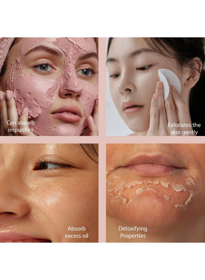 minature Rose Kaolin Pink Clay Powder (Rose Clay) For Glowing & Healthy Skin | Pure & Natural Face Mask Powder For All Skin Types & Unisex Use | Detox & Brightening | 227G(8 Oz) - Image 3