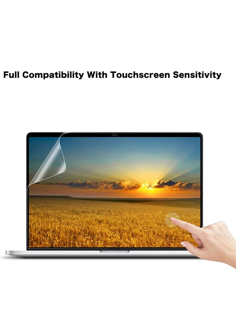 Generic - 3 in 1 Bundle Glitter Case for MacBook Air 15 inch 2023 A2941 with M2 Chip and 2024 A3114 with M3 Chip,Laptop Hard Shell Cases &Keyboard Cover&Screen Protector for 15 inch MacBook Air Case,Star Clear - Image 1