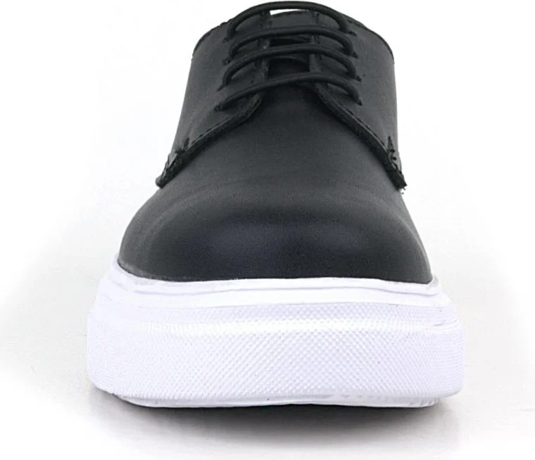 راكربلاس Derby Black Matte White Sole Children's Classic Shoes