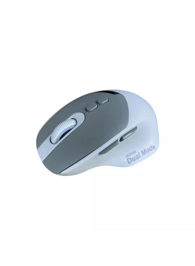 JeDEL WD155 Wireless 2.4Ghz , Bluetooth Rechargeable Mouse - Optical Sensor 2000 DPI - 7 Buttons With 2 Side Buttons - Image 2