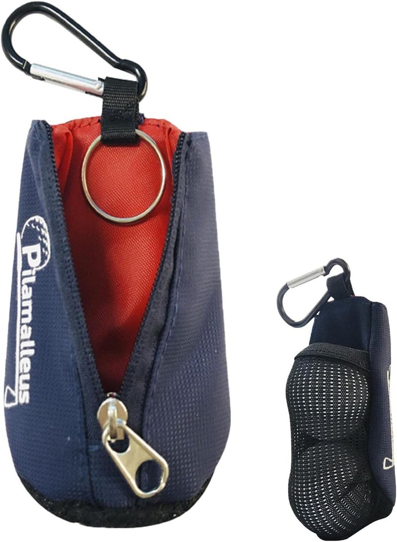 GGOOT Mini Golf Pouch Bag | Golf Ball Pouch Bag | Small Pocket Sports Holder with Carabiner, Outdoor Sports Accessory for Men Women - Image 1