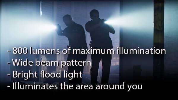 Streamlight فلاشلايت ستريملايت 75432 ستينجر LED عالي اللمعان قابل لإعادة الشحن مع شاحن 12 فولت DC - 800 لومن - Image 4