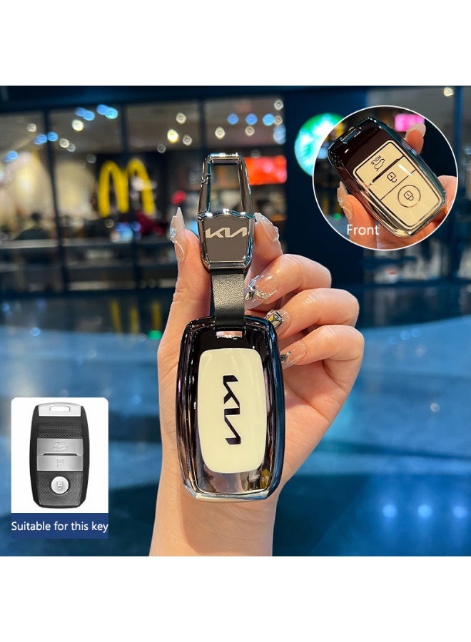KIA High end boutique car key protection case suitable for Kia K3 Intelligent Run K5 K2 Proud Run Kx3 k4 kx5 kxcross Yi Run Huan Chi Kai Cool car key shell case - Image 2