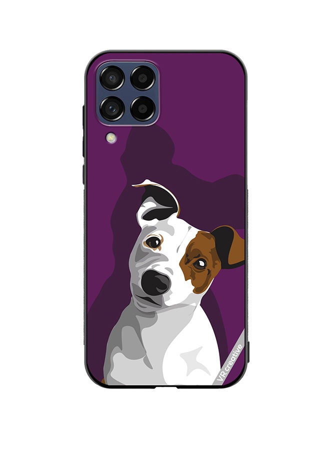 VR CREATIVE Protective Case Cover For Samsung Galaxy M53 Dog Design Multicolour - Image 1