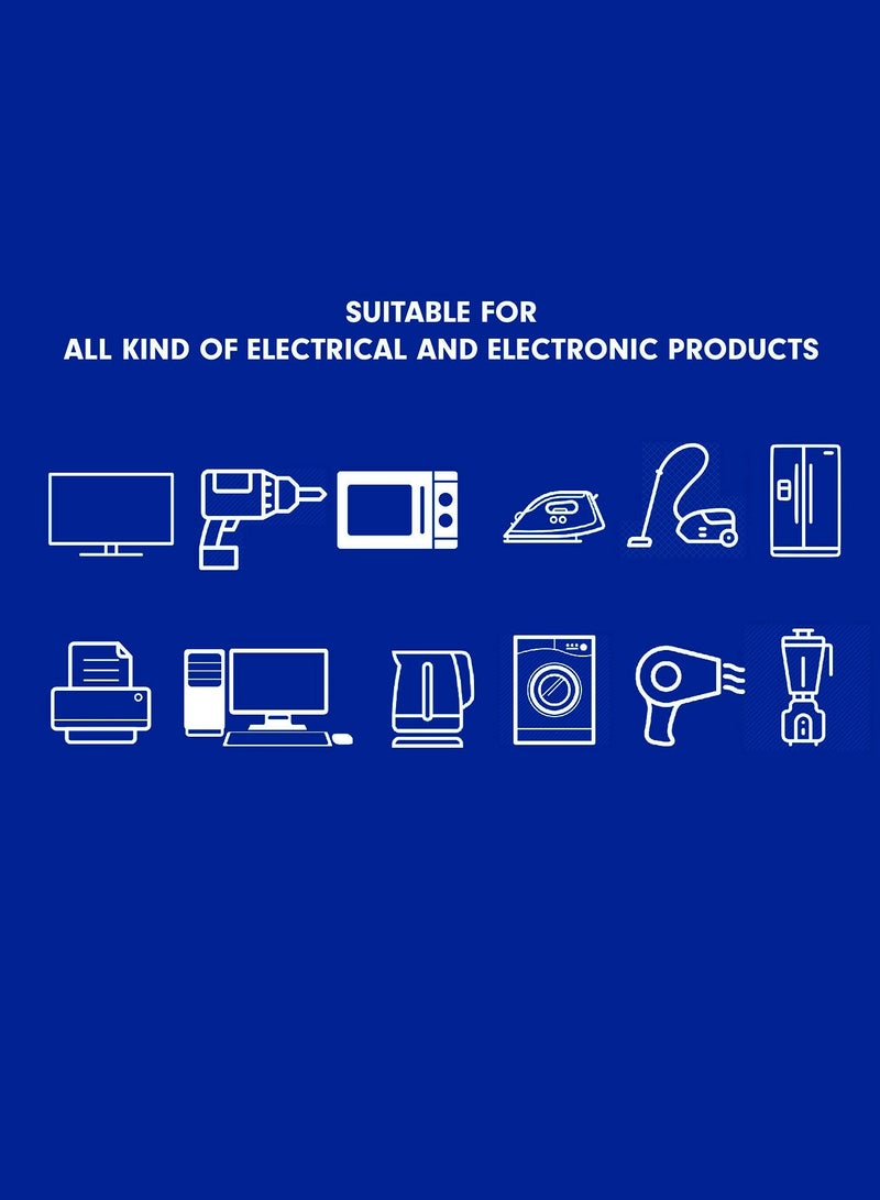 AK KEMCO Kemco 4 Way 10 Meter Extension Power Cord Power Strip Extension Lead Extension Board AK 604B - Image 2